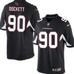 Nike Arizona Cardinals #90 Darnell Dockett Black Game Jersey Nfl