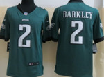 Nike Philadelphia Eagles #2 Matt Barkley Dark Green Limited Jersey Nfl