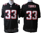 Nike Atlanta Falcons #33 Michael Turner Black Limited Jersey Nfl
