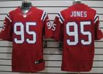 Nike New England Patriots #95 Chandler Jones Red Elite Jersey Nfl