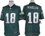 Nike Philadelphia Eagles #18 Jeremy Maclin Dark Green Limited Jersey Nfl