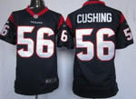 Nike Houston Texans #56 Brian Cushing Blue Limited Jersey Nfl