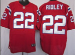 Nike New England Patriots #22 Stevan Ridley Red Elite Jersey Nfl