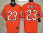 Nike Chicago Bears #23 Devin Hester Orange Elite Jersey Nfl