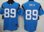 Nike Carolina Panthers #89 Steve Smith Light Blue Elite Jersey Nfl