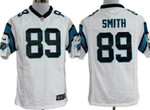 Nike Carolina Panthers #89 Steve Smith White Game Jersey Nfl