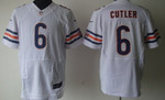 Nike Chicago Bears #6 Jay Cutler White Elite Jersey Nfl