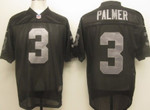 Nike Oakland Raiders #3 Carson Palmer Black Elite Jersey Nfl