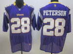 Nike Minnesota Vikings #28 Adrian Peterson Purple Elite Jersey Nfl