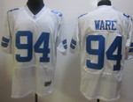 Nike Dallas Cowboys #94 Demarcus Ware White Elite Jersey Nfl