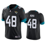 Men's Jacksonville Jaguars #48 Chad Muma Black Vapor Untouchable Limited Stitched Jersey Nfl