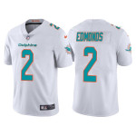 Men's Miami Dolphins #2 Chase Edmonds White Vapor Untouchable Limited Stitched Football Jersey Nfl