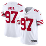 Men's San Francisco 49Ers #97 Nike Bosa 2022 New White Vapor Untouchable Stitched Jersey Nfl