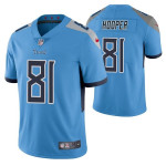 Men's Tennessee Titans #81 Austin Hooper Blue Vapor Untouchable Stitched Jersey Nfl