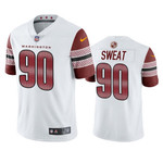 Men's Washington Commanders #90 Montez Sweat White Vapor Untouchable Stitched Football Jersey Nfl