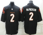 Men's Cincinnati Bengals #2 Evan Mcpherson NEW Black 2021 Vapor Untouchable Stitched NFL Nike Limited Jersey Nfl