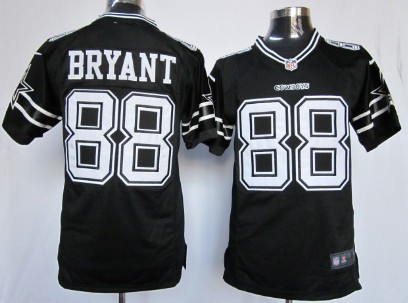 Nike Dallas Cowboys #88 Dez Bryant Black Game Jersey Nfl