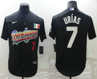 Men's Los Angeles Dodgers #7 Julio Urias Red With Red Stitched MLB Cool Base Nike Fashion Jersey Mlb