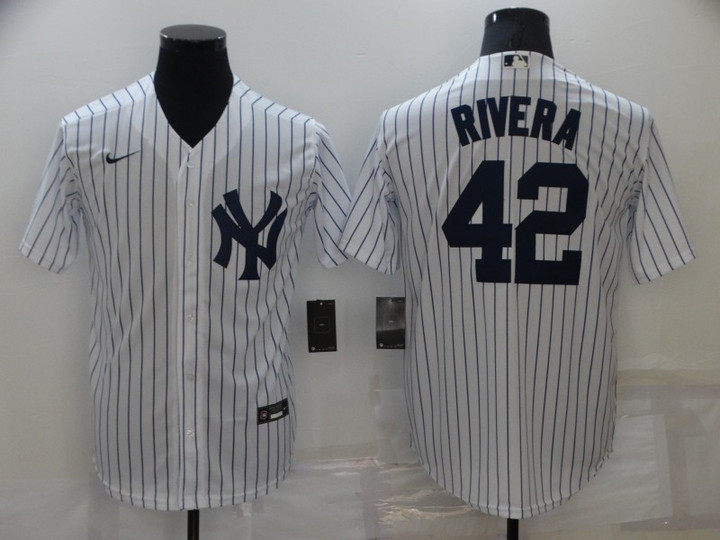 Men's New York Yankees #42 Mariano Rivera White Stitched MLB Cool Base Nike Jersey Mlb