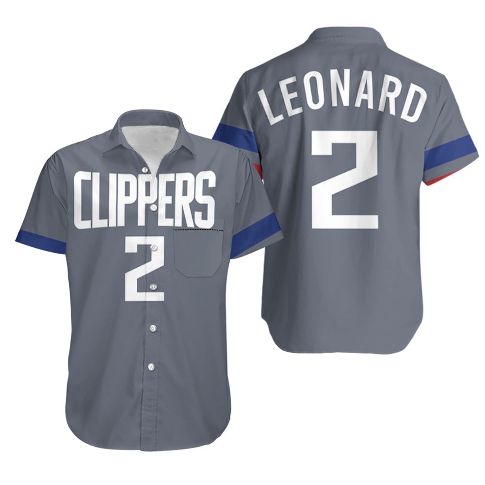 HOT Los Angeles Clippers Kawhi Leonard 2020-21 Hawaiian Shirt1
