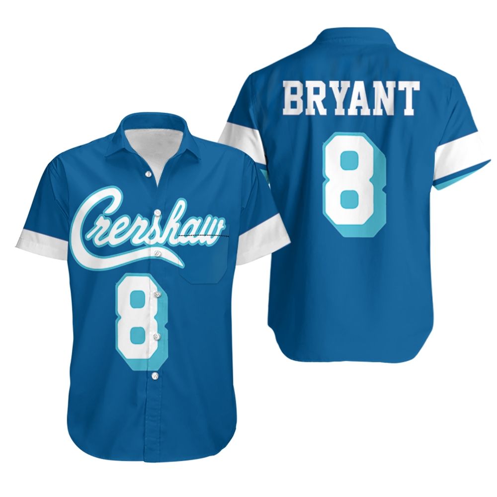HOT Kobe Bryant 8 Crenshaw Hawaiian Shirt2