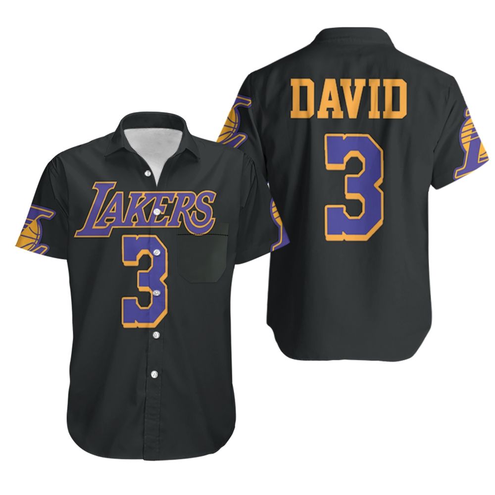 HOT Los Angeles Lakers Anthony Davis 2020-21 Hawaiian Shirt2