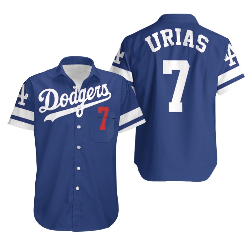 HOT Los Angeles Dodgers Julio Urias 7 2020  MLB Hawaiian Shirt2