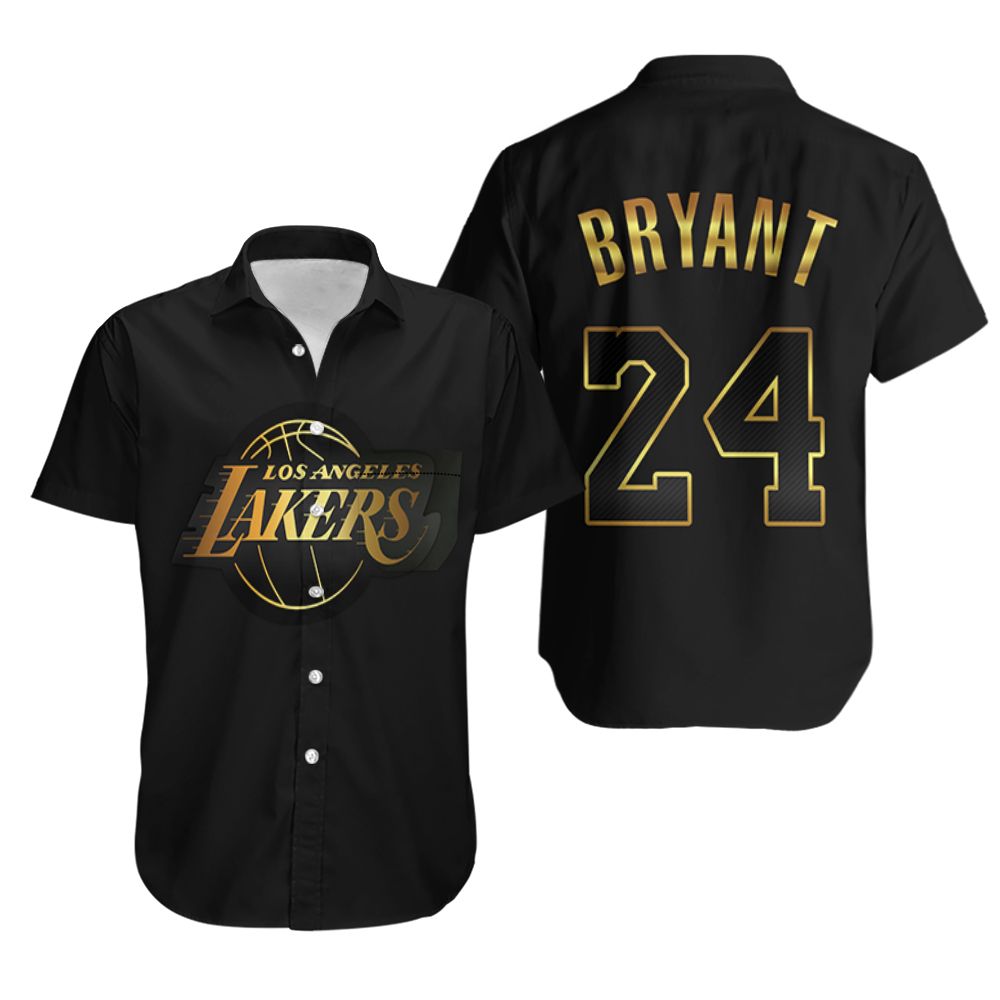 HOT Los Angeles Lakers Kobe Bryant 24 Tribute 2020 Hawaiian Shirt2