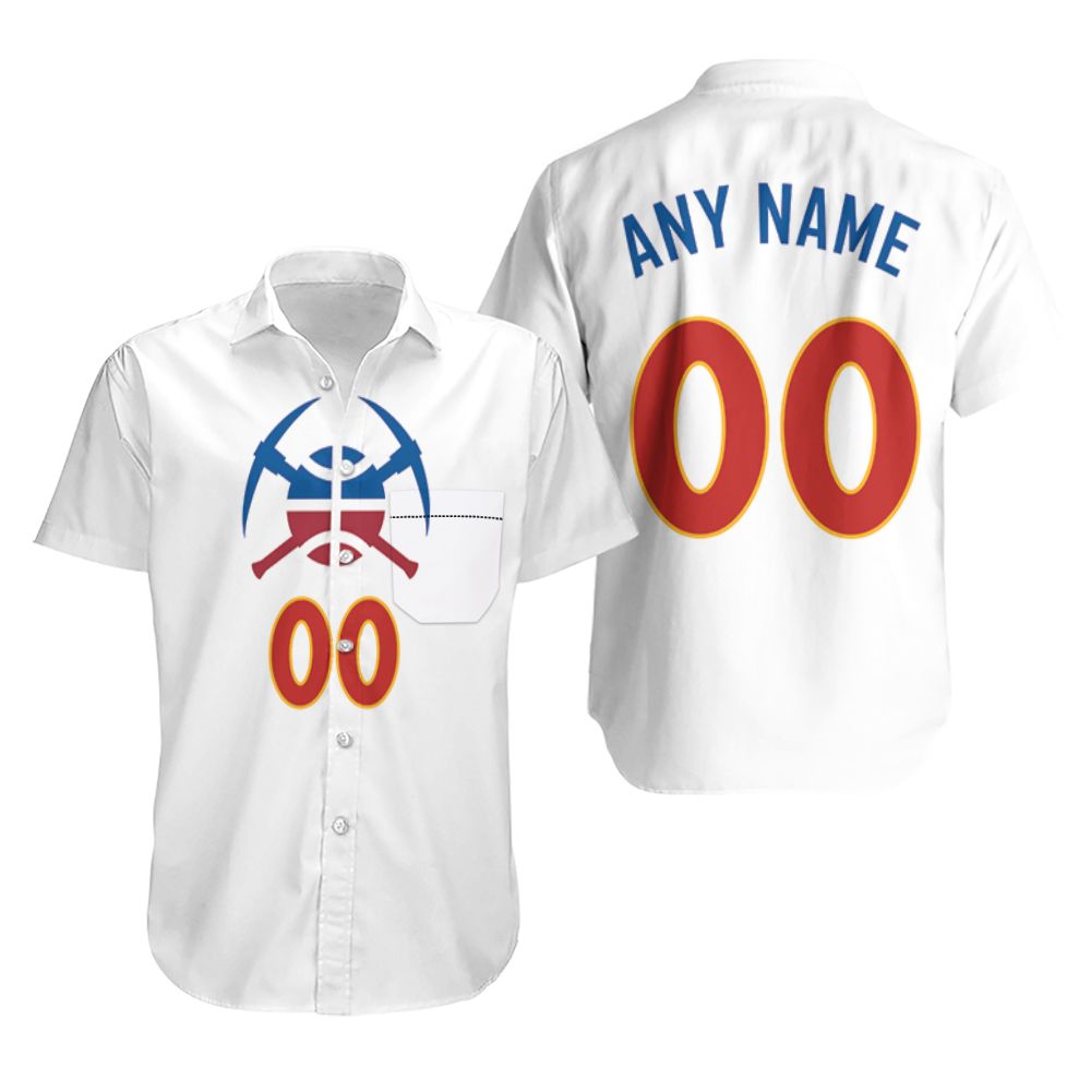 BEST NBA Denver Nuggets 2020-21 Earned White Personalized 3D Aloha Shirt2
