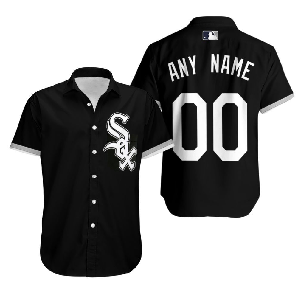 BEST MLB Personalized Chicago White Sox 2019 Black 3D Aloha Shirt1