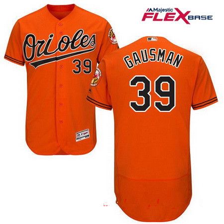 ذا كولكشن Men's Baltimore Orioles #39 Kevin Gausman Orange Alternate ... ذا كولكشن