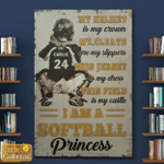 I am a softball princess