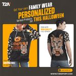 Pumpkin Spice is my blood type - Halloween Family Wear with leggings - Personalized your cat's name