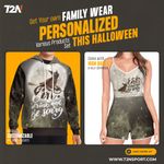 Eat, drink and be scary - Halloween Party Wear Set with leggings