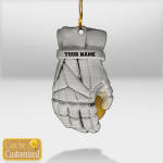 Lacrosse Gloves - Ornament Custom