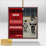 Personalized Ornament - Perfect for Ice Hockey lovers.
