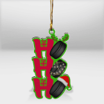 Hohoho Hockey - Custom Ornament GM4-0511