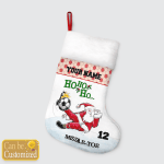 Ho Ho Ho Missile-Toe Christmas Stocking GV4-1611