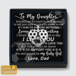 To My Daughter Soccer GM1-3012