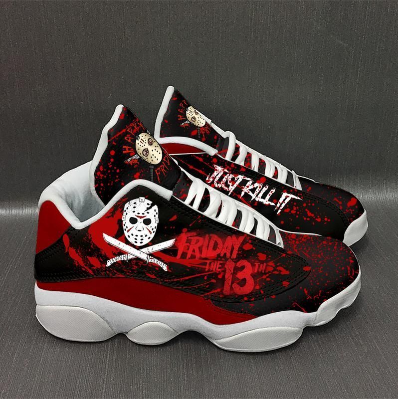 Jason voorhees halloween form air jordan 13 1 shoes sport sneakers