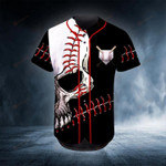 Skull Baseball Personalized Baseball Jersey