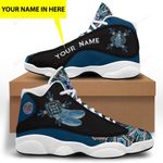 Blue Native American 1  JD 13 Sneaker