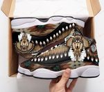Personalized Native Wolf  1  JD 13 Sneaker