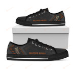 Native American Brown Canvas Shoes