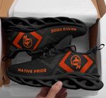 Native American Maxsoul Orange Sneakers 99