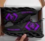Native American Maxsoul Purple Sneakers 99