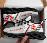 Native American Maxsoul Red Sneakers White 99