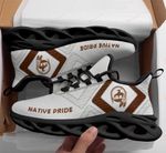 Native American Maxsoul Brown Sneakers White 98
