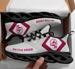 Native American Maxsoul Pink Sneakers White 98