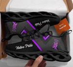 Native American Purple Sneaker 11